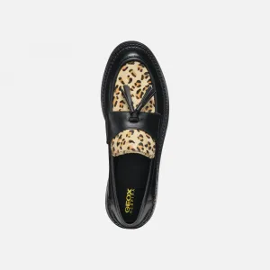 Black women's moccasins Geox Serilda - Women's