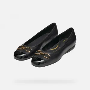 Black women's ballet flats Geox Annytah - Women's