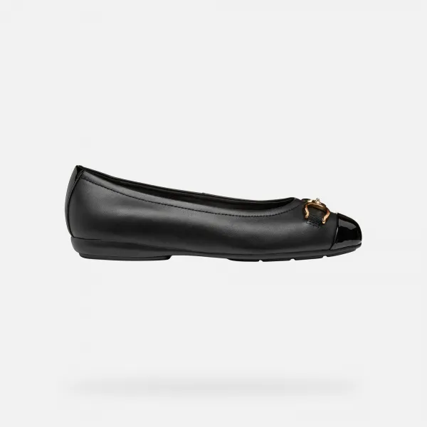 Black women's ballet flats Geox Annytah - Women's