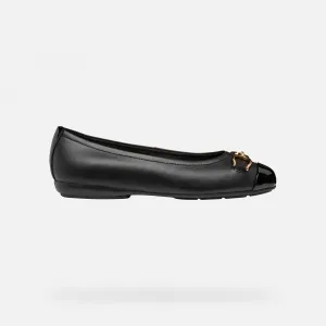 Black women's ballet flats Geox Annytah - Women's
