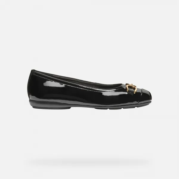 Black women's ballet flats Geox Annytah - Women's