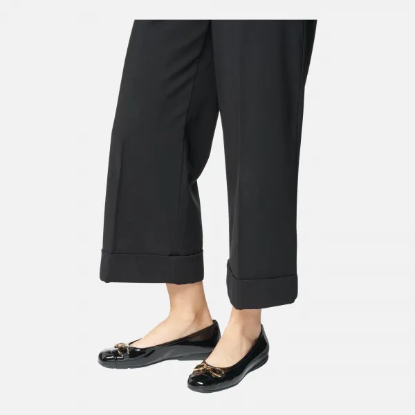 Black women's ballet flats Geox Annytah - Women's
