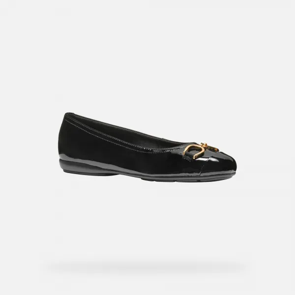 Black women's ballet flats Geox Annytah - Women's