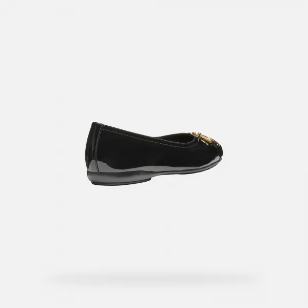 Black women's ballet flats Geox Annytah - Women's