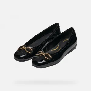 Black women's ballet flats Geox Annytah - Women's