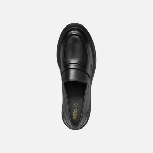 Black women's moccasins Geox Spherica EC15 - Women's