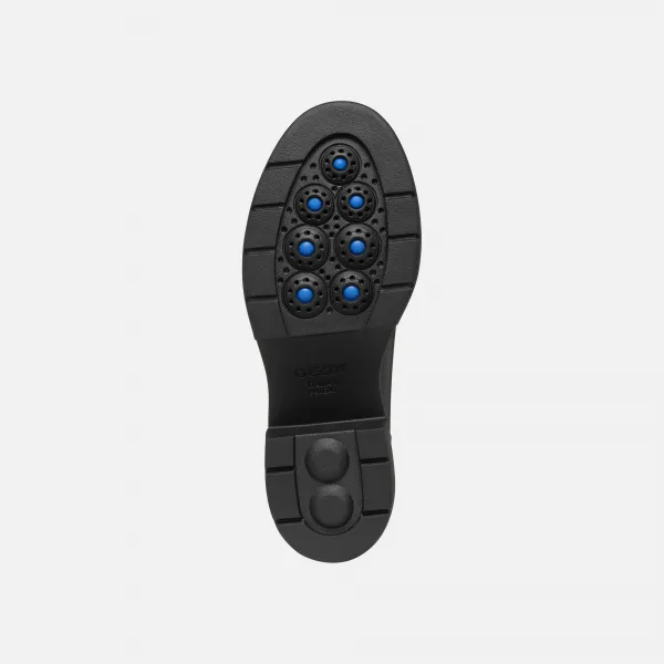 Black women's moccasins Geox Spherica EC15 - Women's