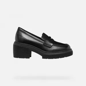 Black women's moccasins Geox Spherica EC15 - Women's