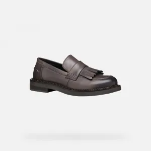 Beige women's moccasins Geox Serilda - Women's