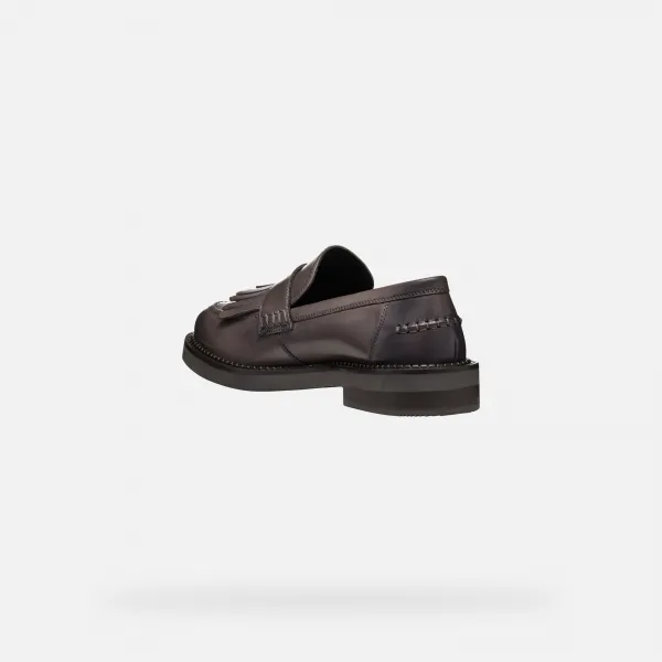 Beige women's moccasins Geox Serilda - Women's