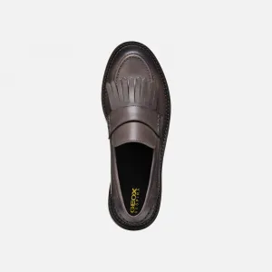Beige women's moccasins Geox Serilda - Women's