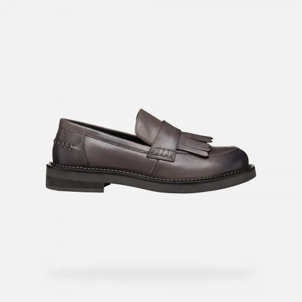 Beige women's moccasins Geox Serilda - Women's