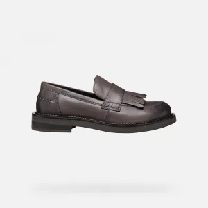 Beige women's moccasins Geox Serilda - Women's