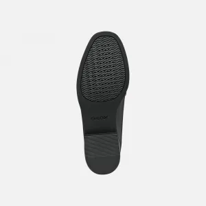 Black women's moccasins Geox Cloridie - Women's
