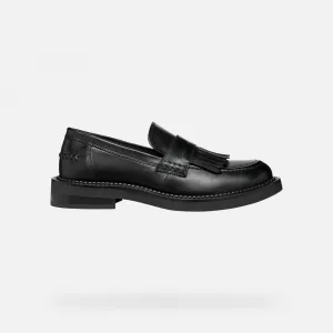 Black women's moccasins Geox Serilda - Women's