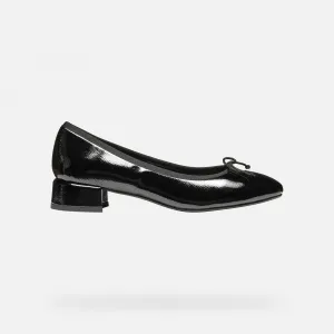 Black women's heeled shoes Geox Floretia - Women's