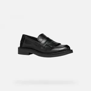 Black women's moccasins Geox Serilda - Women's