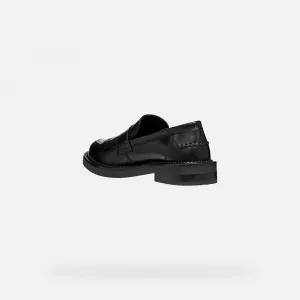 Black women's moccasins Geox Serilda - Women's