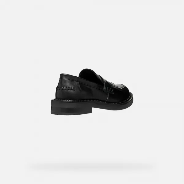 Black women's moccasins Geox Serilda - Women's