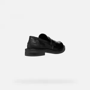 Black women's moccasins Geox Serilda - Women's