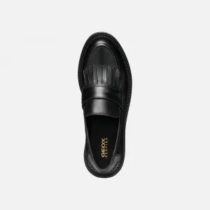 Black women's moccasins Geox Serilda - Women's
