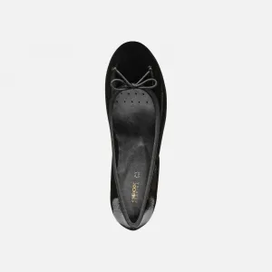 Black women's heeled shoes Geox Floretia - Women's