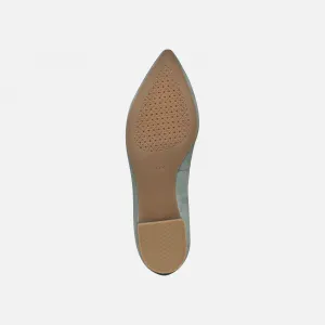 Light green women's ballet flats Geox Charyssa - Women's