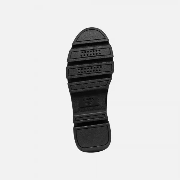 Black women's moccasins Geox Vilde - Women's