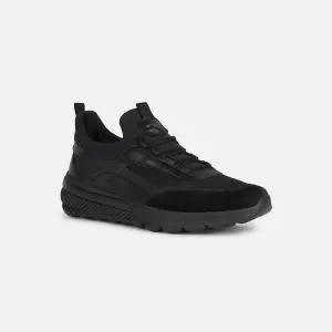 Black men's sneakers Geox Spherica Actif - Men's