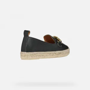 Black Women's Slip on Geox Lampedusa - Women's