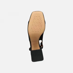 Black women's heeled shoes Geox Coronilla - Women's