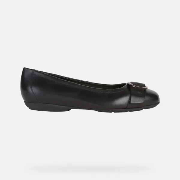 Black women's ballet flats Geox Annytah - Women's