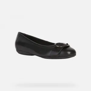 Black women's ballet flats Geox Annytah - Women's