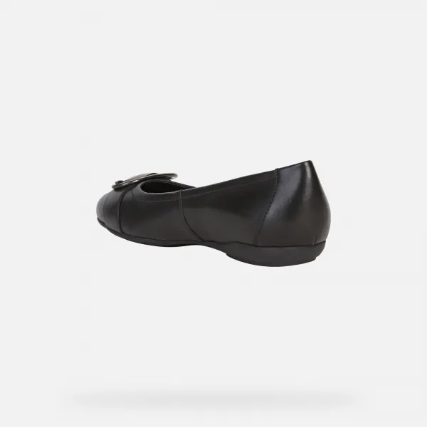 Black women's ballet flats Geox Annytah - Women's