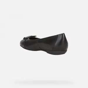 Black women's ballet flats Geox Annytah - Women's