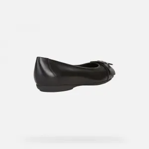 Black women's ballet flats Geox Annytah - Women's