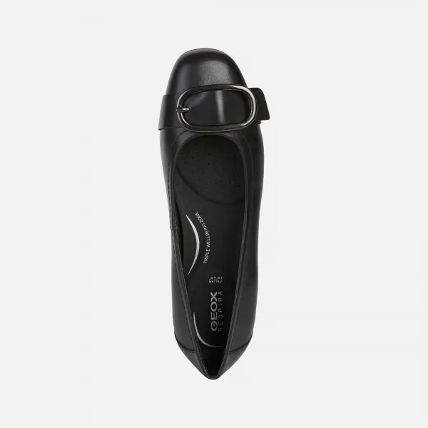 Black women's ballet flats Geox Annytah - Women's
