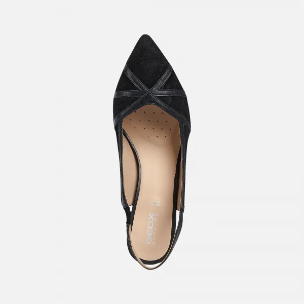 Black women's pumps Geox Elisangel Mid - Women's