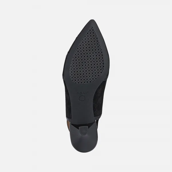 Black women's pumps Geox Elisangel Mid - Women's