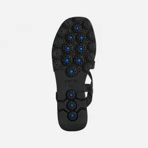 Black women's sandals Geox Spherica EC6 - Women's