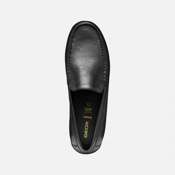 Black men's moccasins Geox Spherica EC16 - Men