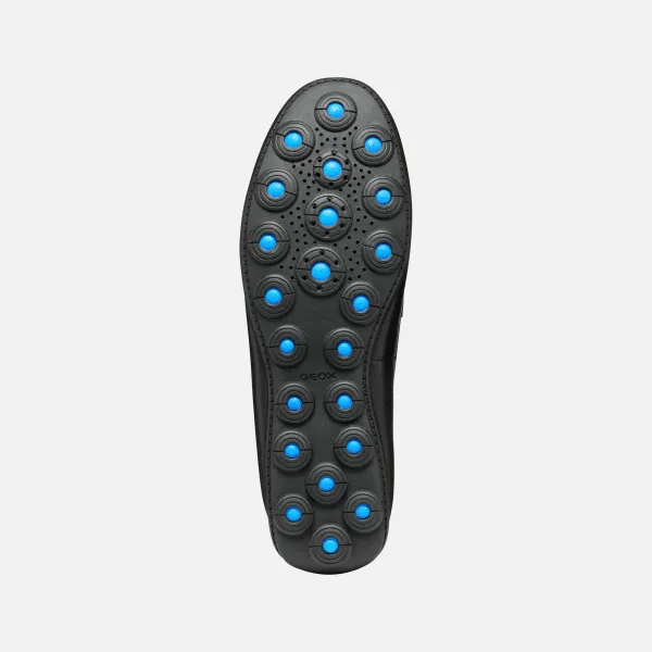 Black men's moccasins Geox Spherica EC16 - Men