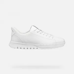 White men's sneakers Geox Flextride Plus - Men