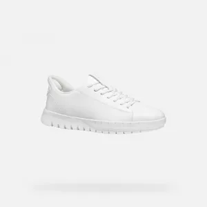 White men's sneakers Geox Flextride Plus - Men