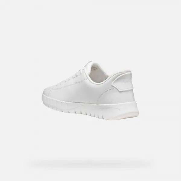 White men's sneakers Geox Flextride Plus - Men