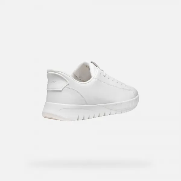 White men's sneakers Geox Flextride Plus - Men