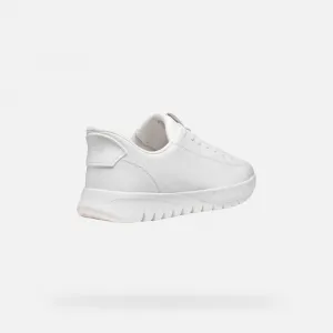 White men's sneakers Geox Flextride Plus - Men