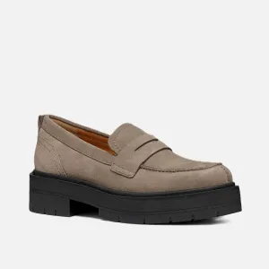 Beige women's moccasins Geox Spherica - Women's