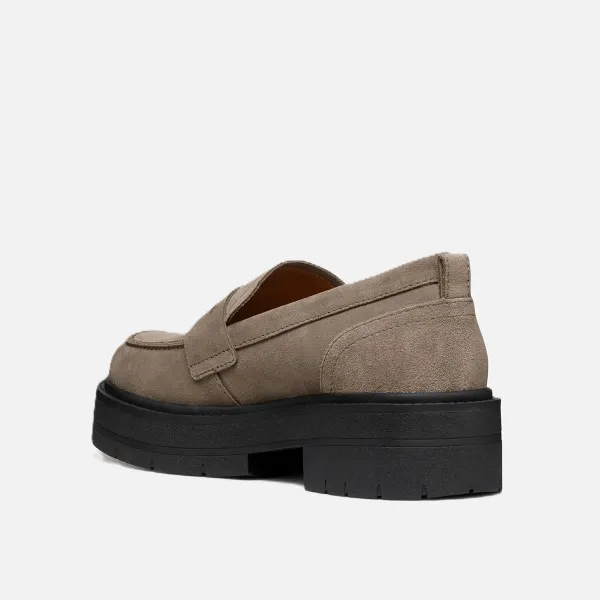 Beige women's moccasins Geox Spherica - Women's