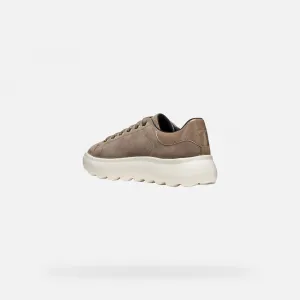 Beige women's sneakers Geox Spherca EC4.1 - Women's